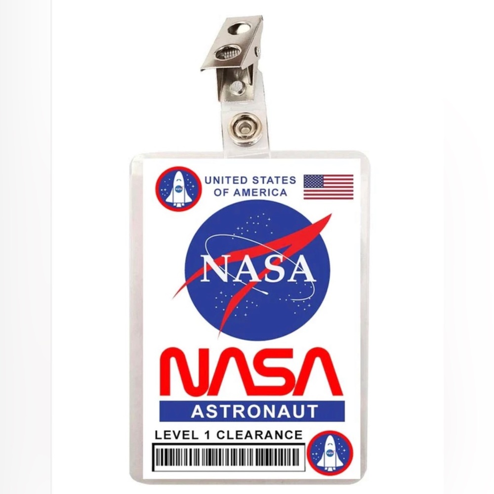 NASA Astronaut Level 1 ID Badge